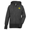 View Image 1 of 3 of Independent Trading Co. Baja Stripe Full-Zip Hoodie - Ladies' - Embroidered
