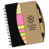 View Image 1 of 3 of Mini Journal with Pen, Flags & Sticky Notes - 24 hr