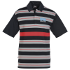 View Image 1 of 3 of FILA Bristol Engineered Striped Polo - Men's