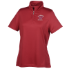 View Image 1 of 3 of Micro Waffle Knit Polo - Ladies'