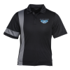 View Image 1 of 3 of Side Stripe Performance Polo - Men's