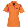 View Image 1 of 4 of Eagle Colorblock Performance Polo - Ladies'