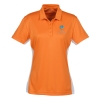View Image 1 of 3 of Side Swipe Colorblock Performance Polo - Ladies'