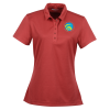 View Image 1 of 3 of Quad Textured Performance Polo - Ladies'