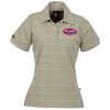 View Image 1 of 3 of Esquire Striped Performance Polo - Ladies'