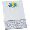 View Image 1 of 3 of Color-In Notepad - Geometric - 24 hr