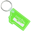 View Image 1 of 1 of Montana Soft Keychain - Translucent