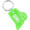 View Image 1 of 1 of Rhode Island Soft Keychain - Translucent