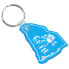 View Image 1 of 1 of South Carolina Soft Keychain - Translucent