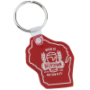 View Image 1 of 1 of Wisconsin Soft Keychain - Opaque