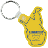 View Image 1 of 1 of West Virginia Soft Keychain - Opaque
