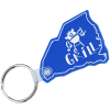 View Image 1 of 1 of South Carolina Soft Keychain - Opaque