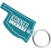 View Image 1 of 1 of Oklahoma Soft Keychain - Opaque