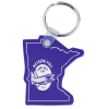 View Image 1 of 1 of Minnesota Soft Keychain - Opaque