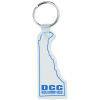 View Image 1 of 1 of Delaware Soft Keychain - Opaque