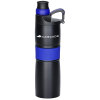 View Image 1 of 3 of Silicone Band Vacuum Bottle - 20 oz.