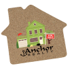 View Image 1 of 1 of Cork Coaster - House - Full Color