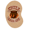 View Image 1 of 1 of Cork Coaster - Kidney - Full Color