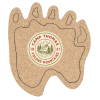 View Image 1 of 1 of Cork Coaster - Paw - Full Color