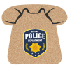 View Image 1 of 1 of Cork Coaster - Telephone - Full Color