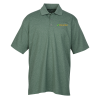 View Image 1 of 3 of Herald Heathered Pique Polo - Men's