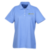 View Image 1 of 3 of Herald Heathered Pique Polo - Ladies'