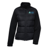 View Image 1 of 3 of Quilted Front Insulated Jacket - Ladies'