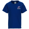 View Image 1 of 3 of Team Favorite 4.5 oz. T-Shirt - Youth - Embroidered