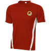 View Image 1 of 2 of Colorblock Contender Tee - Men's - Embroidered - 24 hr