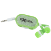 View Image 1 of 4 of Retractable Reflective Ear Buds