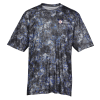 View Image 1 of 3 of Pigment Splatter Performance T-Shirt - Men's - Embroidered