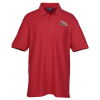 View Image 1 of 3 of Lightweight Classic Pique Pocket Polo - Men's