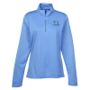 View Image 1 of 3 of Cool & Dry Heathered Performance 1/4-Zip Pullover - Ladies'