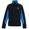 View Image 1 of 2 of Crossland Colorblock Soft Shell Jacket - Men's - 24 hr
