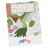 View Image 1 of 3 of Stress Relieving Adult Coloring Book - Nature - Full Color