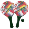 View Image 1 of 3 of Beach Pong Paddle Set - 13" x 7"