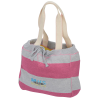 View Image 1 of 2 of MV Sport Beachcomber Tote - Striped - Embroidered