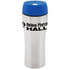 View Image 1 of 2 of Stainless Tumbler with Press-Button Lid - 15 oz. - 24 hr