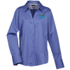 View Image 1 of 3 of Cromwell Pinpoint Oxford Cotton Shirt - Ladies'