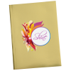 View Image 1 of 3 of Metallic Paper Cover Notebook - 6" x 4"