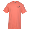 View Image 1 of 3 of Adult 4.3 oz. Ringspun Cotton Athletic Fit T-Shirt - Screen