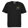 View Image 1 of 3 of Snow Heather T-Shirt - Kids' - Embroidered