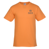 View Image 1 of 2 of Adult 5.5 oz. Ringspun Cotton Surf T-Shirt - Screen