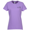 View Image 1 of 3 of Soft 4.3 oz. Fitted T-Shirt - Ladies' - Screen