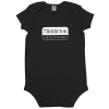 View Image 1 of 2 of Infant 5.8 oz. Ringspun Cotton Onesie - Screen