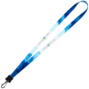 View Image 1 of 1 of Dye-Sublimated Tubular Lanyard - 1/2" - 32" - Plastic Swivel Snap Hook