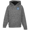 View Image 1 of 3 of Voltage Heather Hoodie - Youth