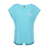 View Image 1 of 3 of Flowy Cross-Back T-Shirt - Ladies'