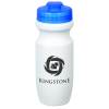 View Image 1 of 3 of Move-It Bike Bottle with Flip Lid - 20 oz. - White
