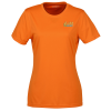 View Image 1 of 3 of Spin Dye Jersey Tee - Ladies' - Embroidered